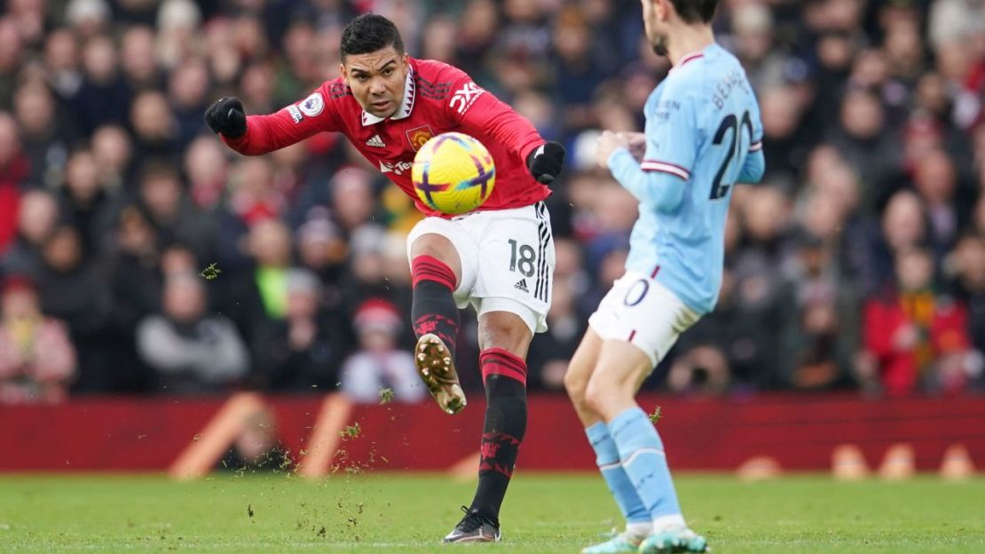 Casemiro llegó al Manchester United procedente del Real Madrid en agosto.