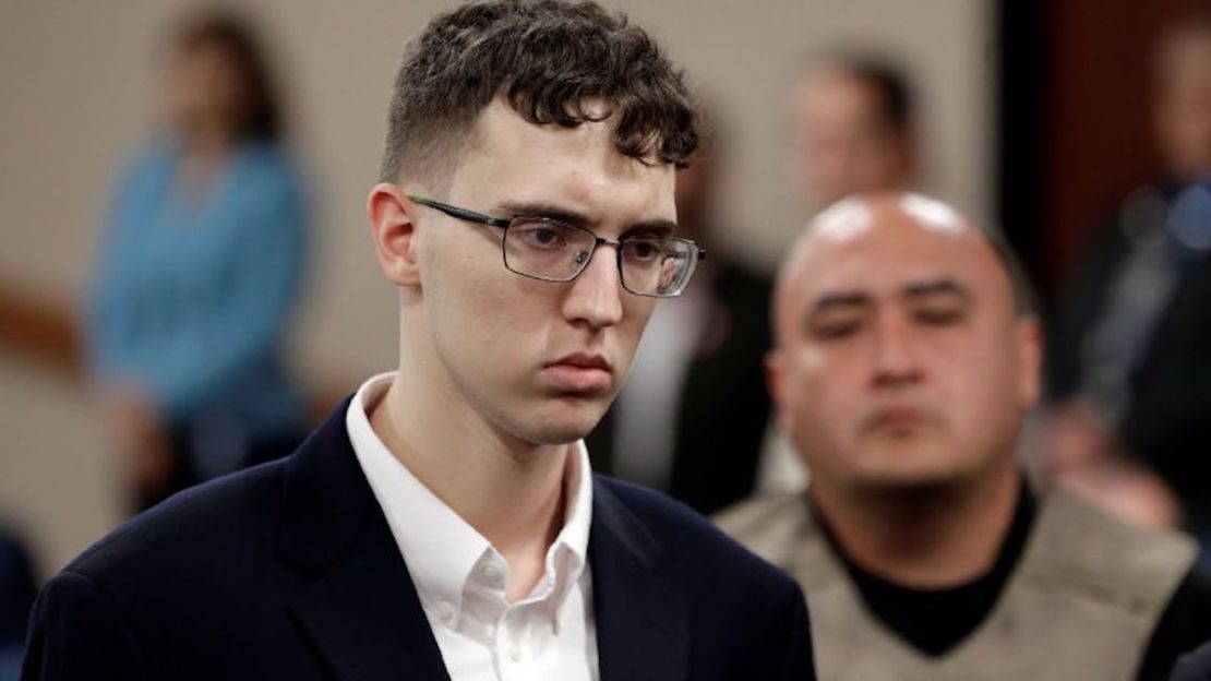 Patrick Crusius en una lectura de cargos en El Paso, Texas, en 2019. Mark Lambie/Pool/Reuters