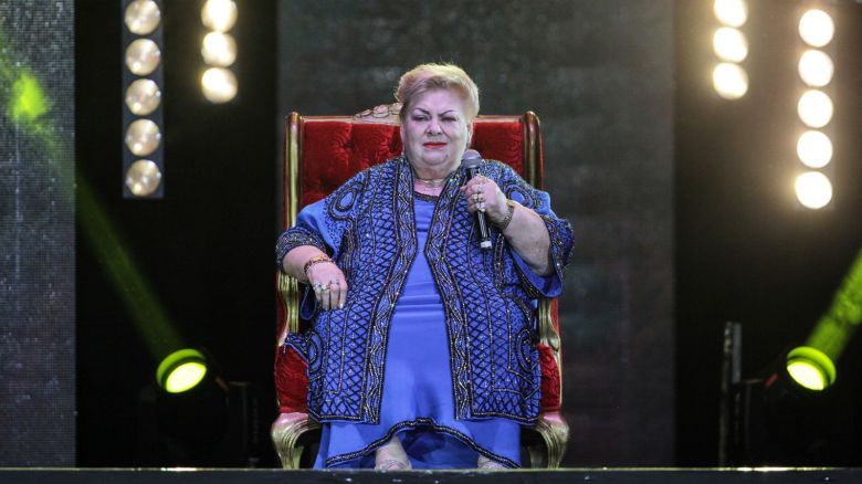 Paquita la del Barrio se presenta en los Premios de la Radio, el 3 de noviembre de 2022 en Ciudad de México.