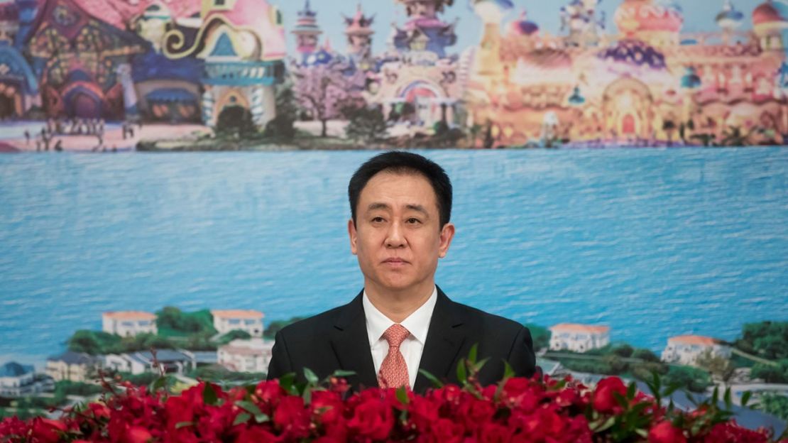 Hui Ka Yan, presidente de China Evergrande Group, en Hong Kong en 2019.