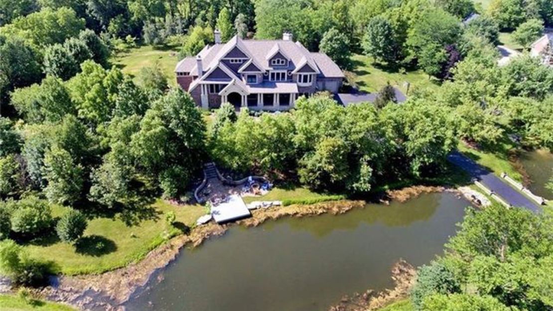 La casa de Mike Pence en Indiana.