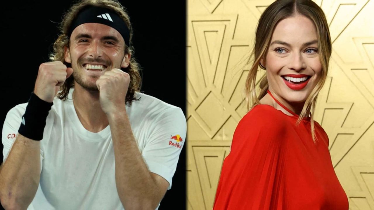 CNNE 1335351 - tsitsipas envia mensaje a margot robbie tras ganar en australia