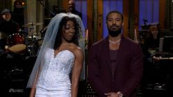 CNNE 1337821 - mira como las mujeres de "snl" coquetean con michael b- jordan