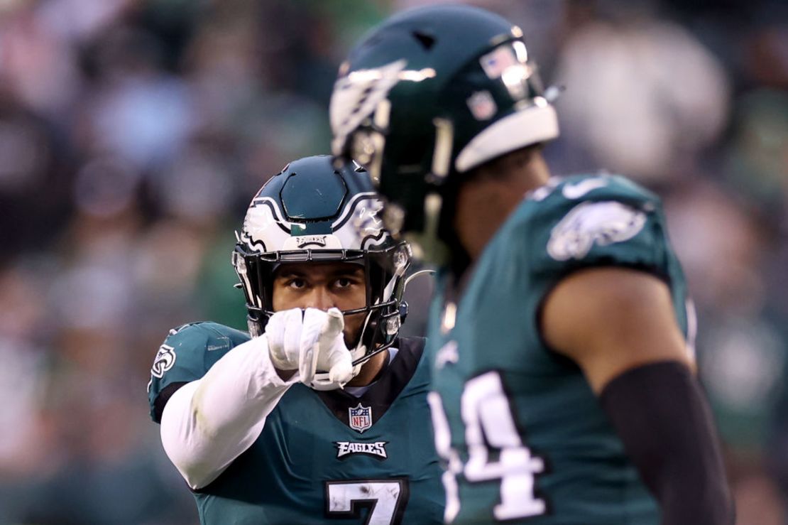 Haason Reddick de los Philadelphia Eagles. Crédito: Tim Nwachukwu/Getty Images