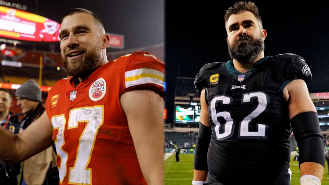 CNNE 1338848 - hermanos kelce, frente a frente en el super bowl