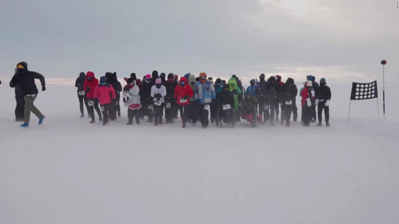 CNNE 1341112 - de antartida a australia, un maraton intercontinental