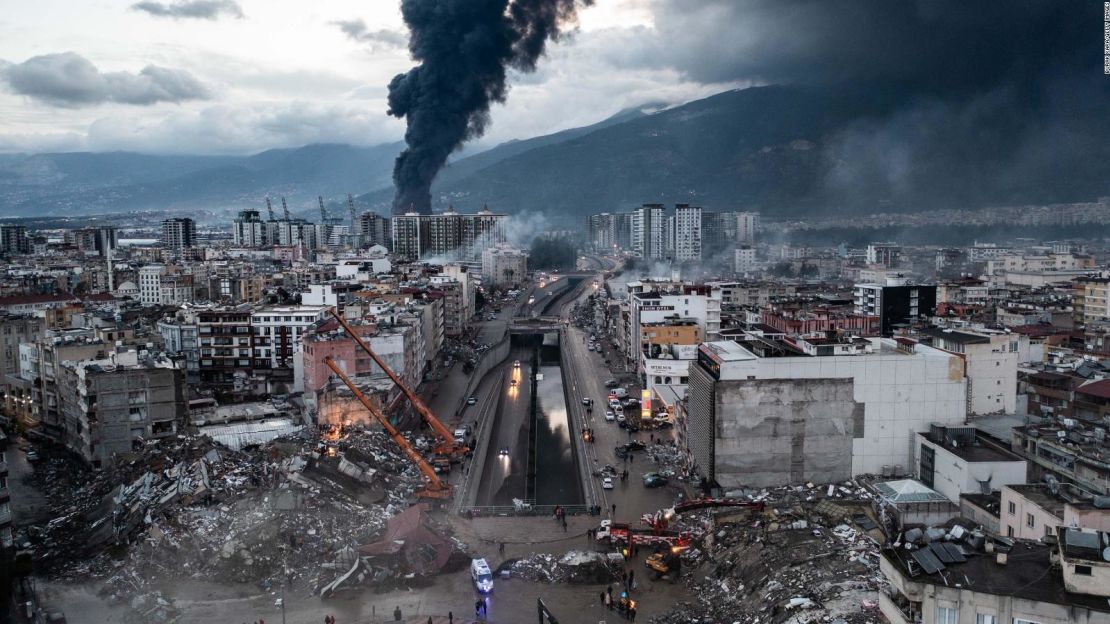 La destrucción provocada por el terremoto en Turquía.