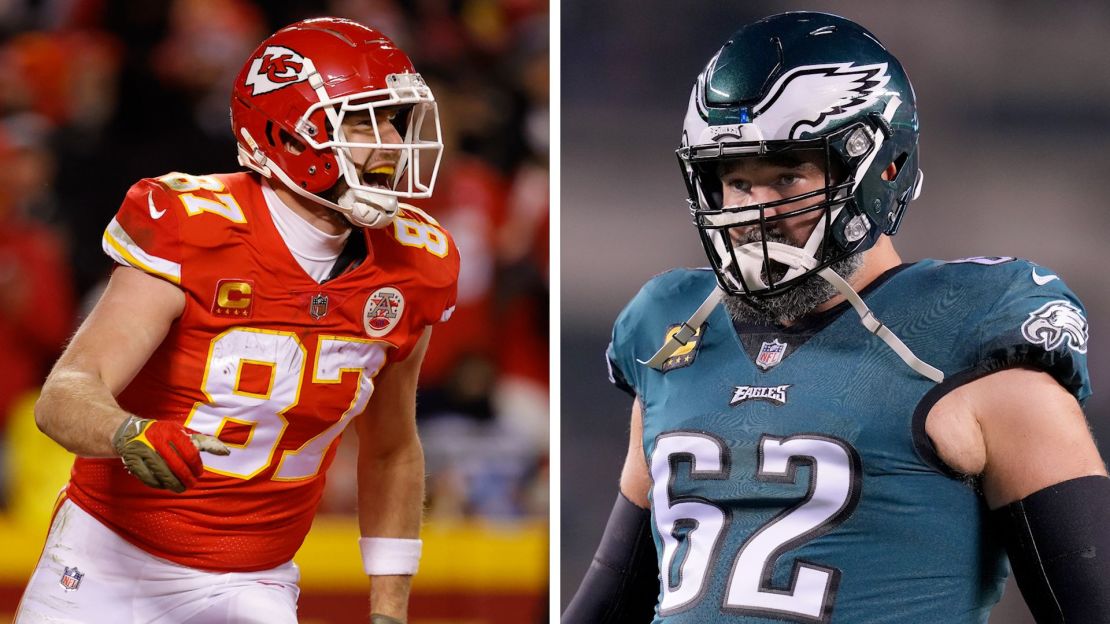 Travis y Jason Kelce