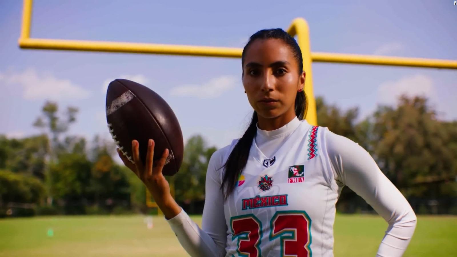 Conozca a Diana Flores: la estrella mexicana del Flag Football que brilló  en el Super Bowl