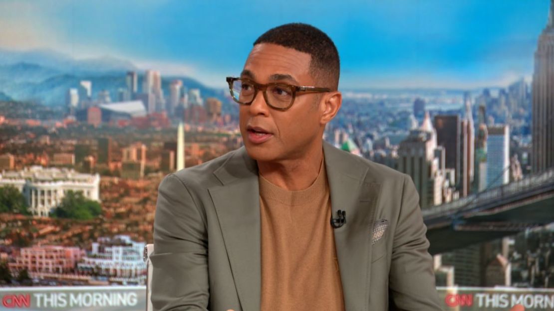 Don Lemon pidió disculpas a sus colegas por sus comentarios en "CNN This Morning" durante la reunión editorial de este viernes. Crédito: CNN