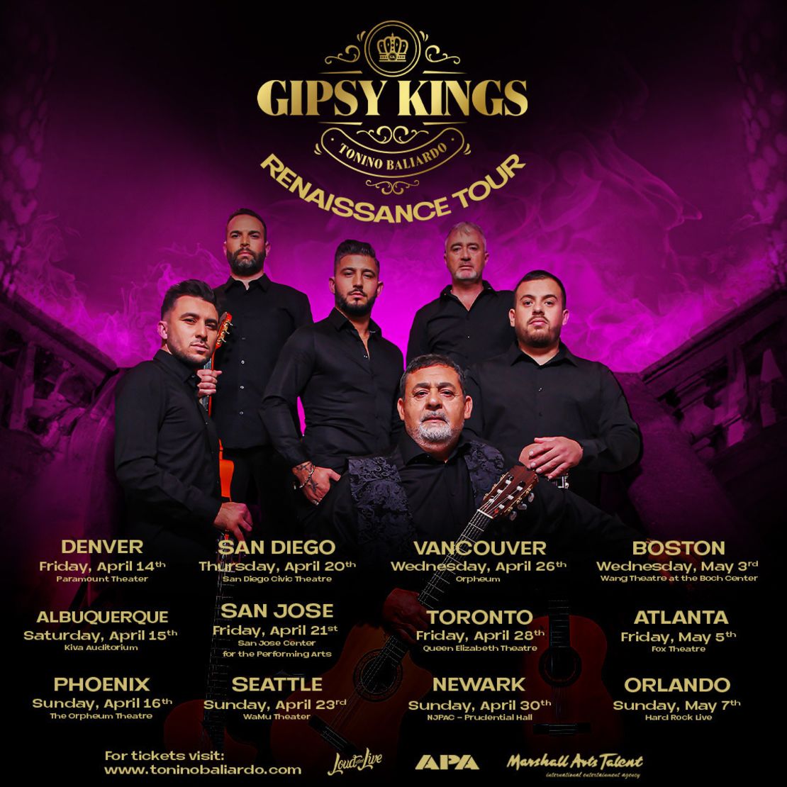 CNNE 1349720 - gipsy kings tour 2023