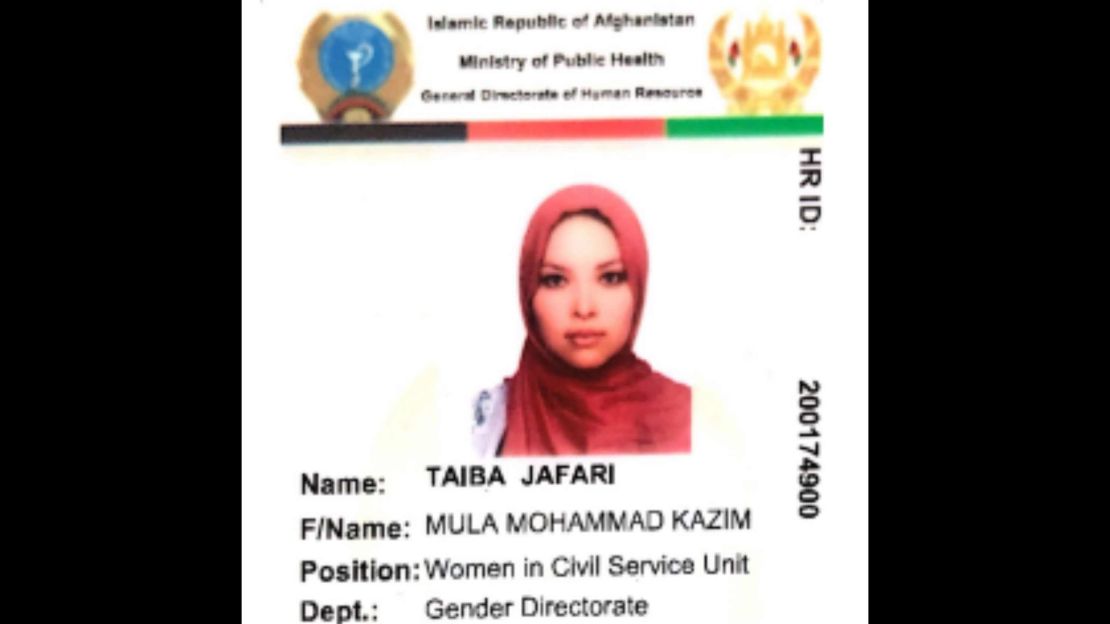 Una de las luchas de Taiba Jafari fue contra los "test de virginidad" que se aplicaban a las mujeres sin consentimiento en Afganistán.