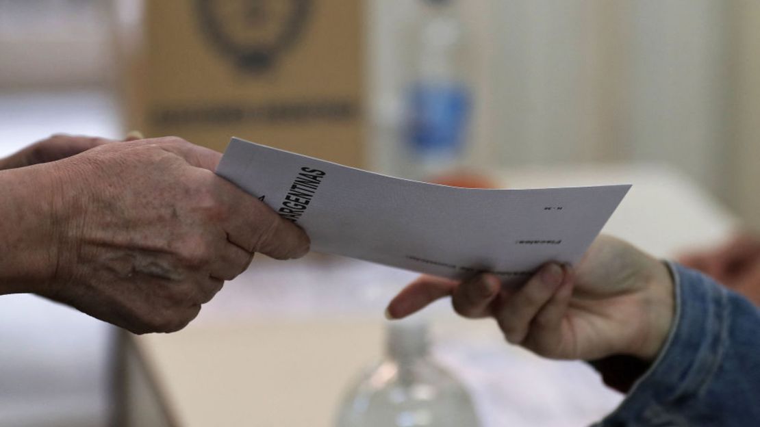 Elecciones en Argentina, fotografía ilustrativa.