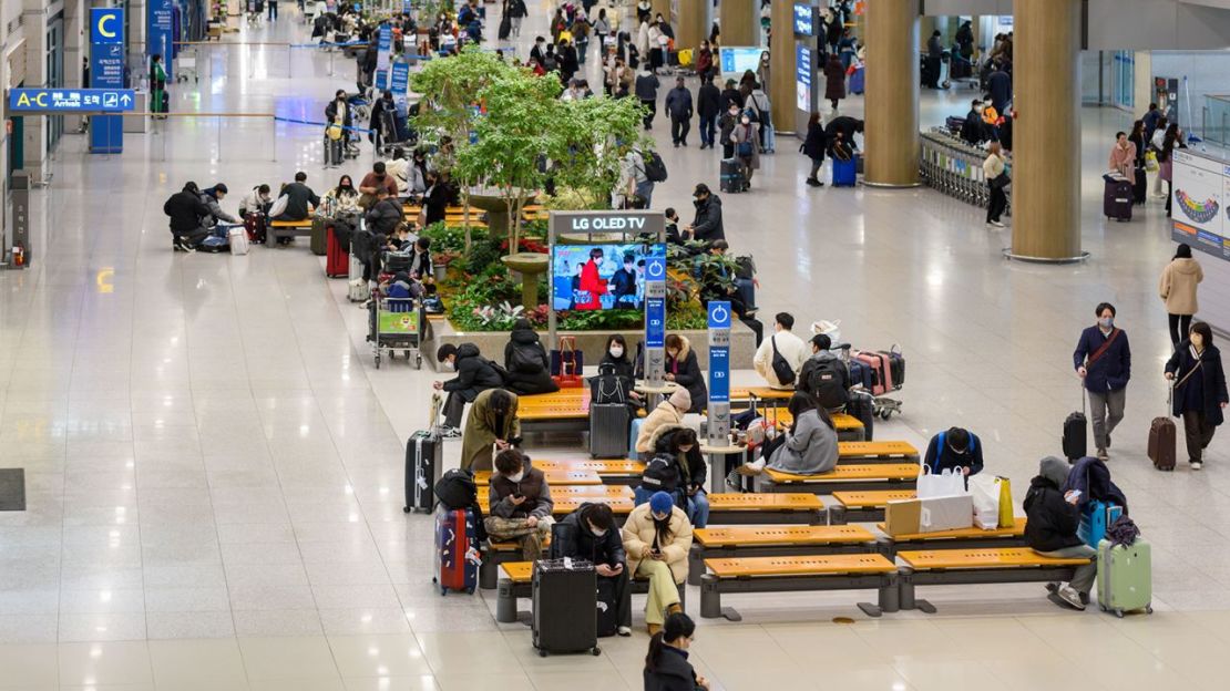 Aeropuerto Internacional de Incheon (Corea del Sur).