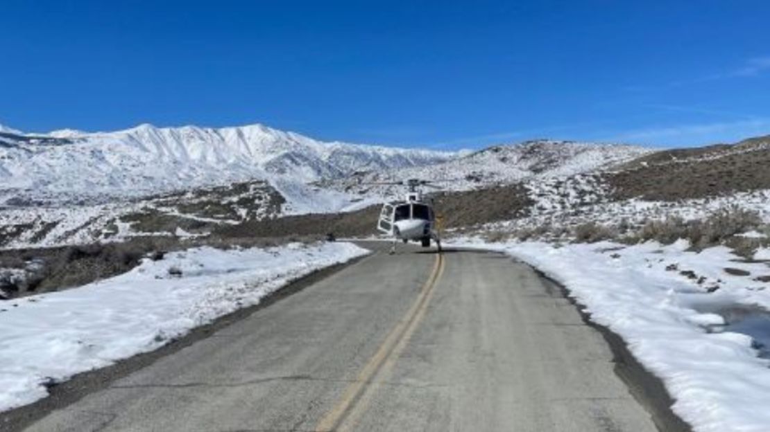 Un piloto de helicóptero vio el auto de Jouret durante una misión de búsqueda.