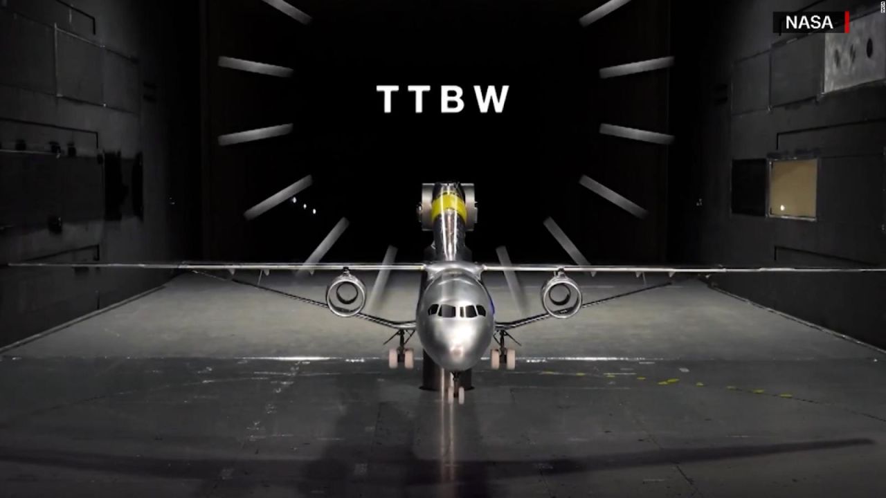 CNNE 1358610 - este avion futurista fue disenado por supercomputadora de la nasa