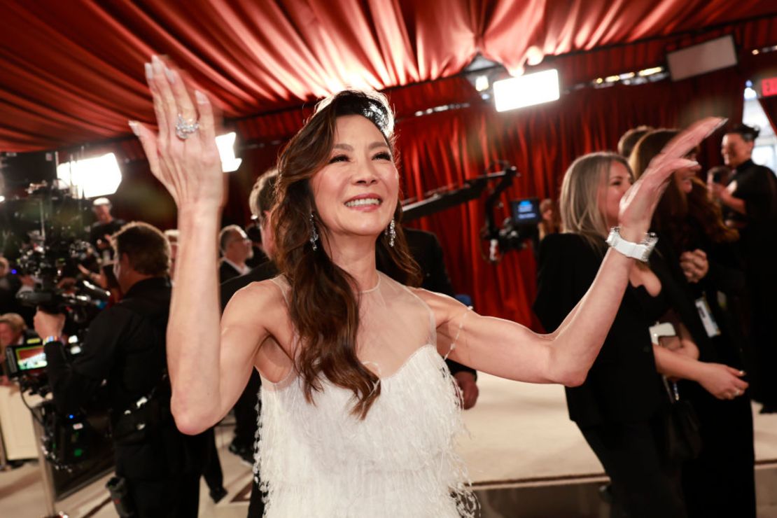 Michelle Yeoh está nominada por primera vez en la categoría de mejor actriz por su papel en "Everything Everywhere All at Once”.