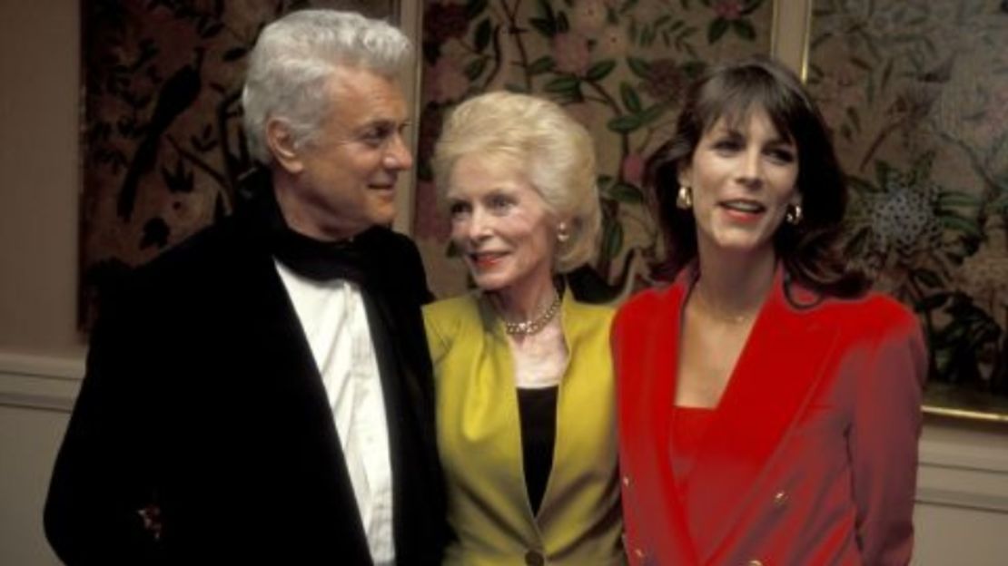 Tony Curtis, Janet Leigh y Jamie Lee Curtis.