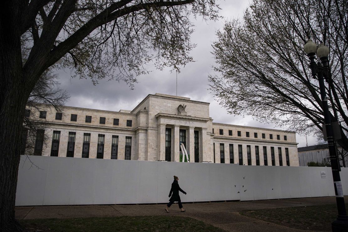 El edificio de la Reserva Federal Marriner S. Eccles en la ciudad de Washington, el 13 de marzo.