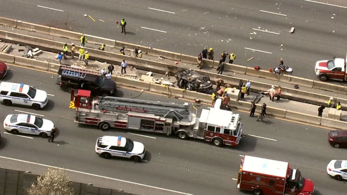 Seis personas murieron este miércoles luego de que un conductor estrellara un vehículo contra una zona en obras cerca de Baltimore (Maryland).