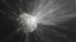 CNNE 1365373 - ve la nube de escombros creada cuando una nave espacial golpeo intencionalmente un asteroide