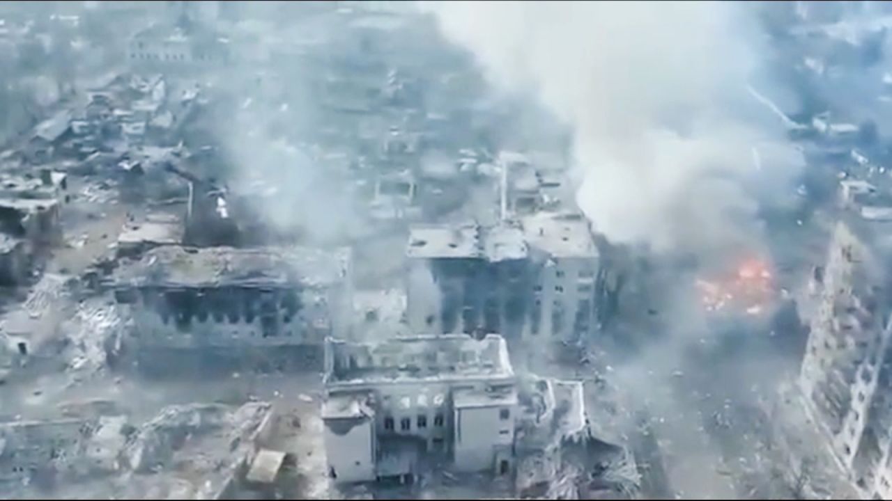 CNNE 1367242 - 230327210213-drone-bakhmut-damage-watson-vpx