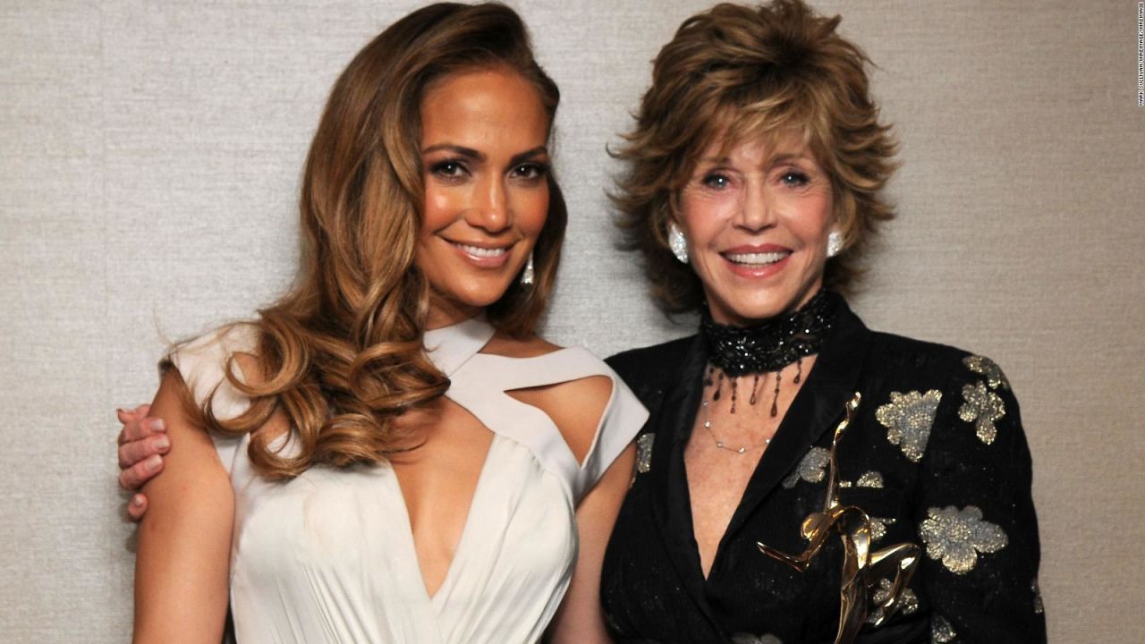 CNNE 1367343 - jane fonda recuerda escena junto a jennifer lopez que le dejo una herida