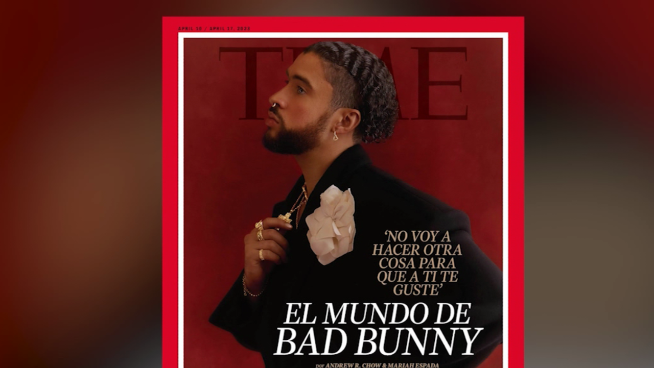 Bad Bunny engalana la primera portada de TIME completamente en español