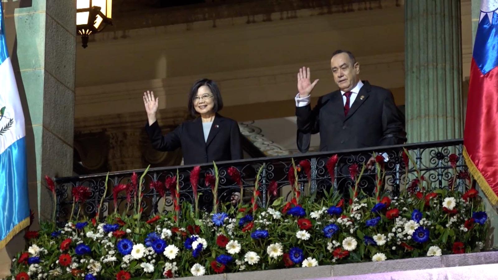 Presidenta de Taiwán realiza gira por Centroamérica y EE.UU.