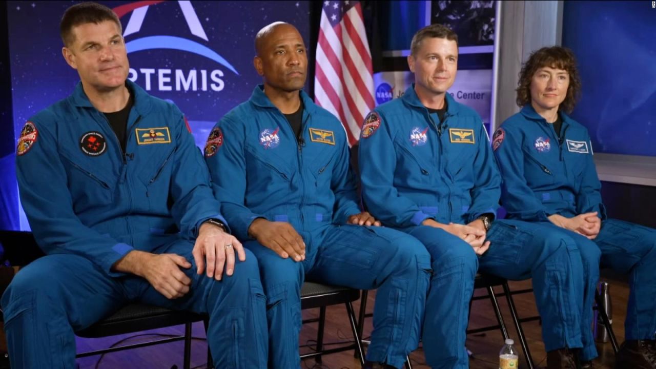 CNNE 1370659 - la nasa anuncia la tripulacion de artemis ii