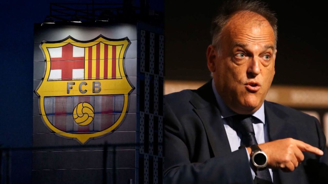 CNNE 1371379 - todo sobre el cruce entre el barca y javier tebas