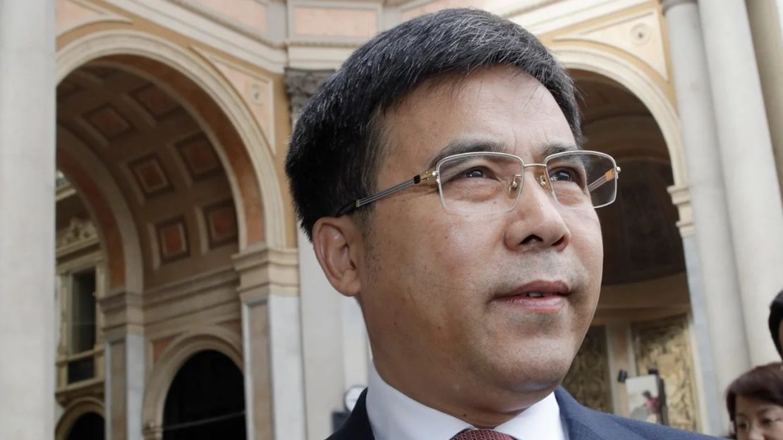 El expresidente del Banco de China, Liu Liange, en Milán, Italia, en julio de 2019. Está siendo investigado por las autoridades chinas.