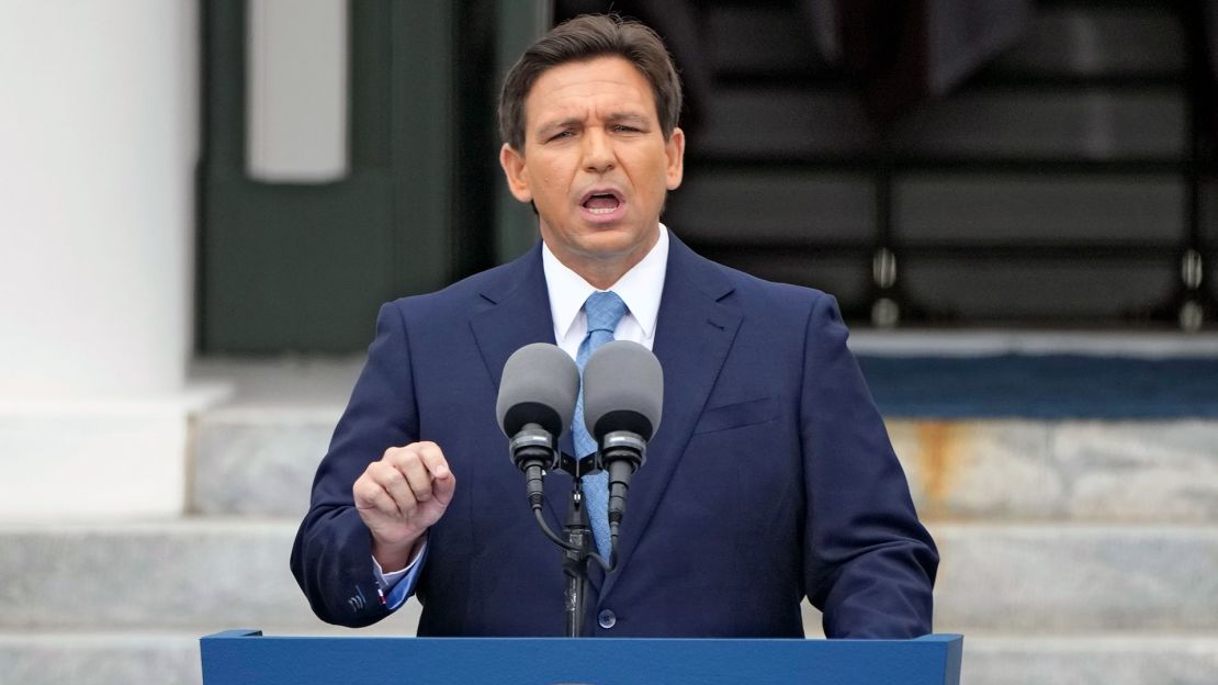 Ron DeSantis, gobernador de Florida.