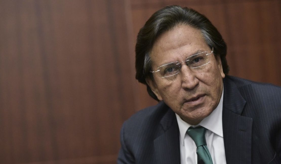 El expresidente de Perú Alejandro Toledo habla durante un debate sobre Venezuela y la OEA en el Centro de Estudios Estratégicos e Internacionales el 17 de junio de 2016 en la ciudad de Washington