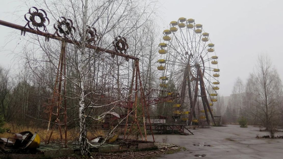 El Parque de Atracciones de Pripyat se construyó justo antes de la catástrofe de Chernobyl. Crédito: Claudia Himmelreich/McClatchy DC/Tribune News Service/Getty Image