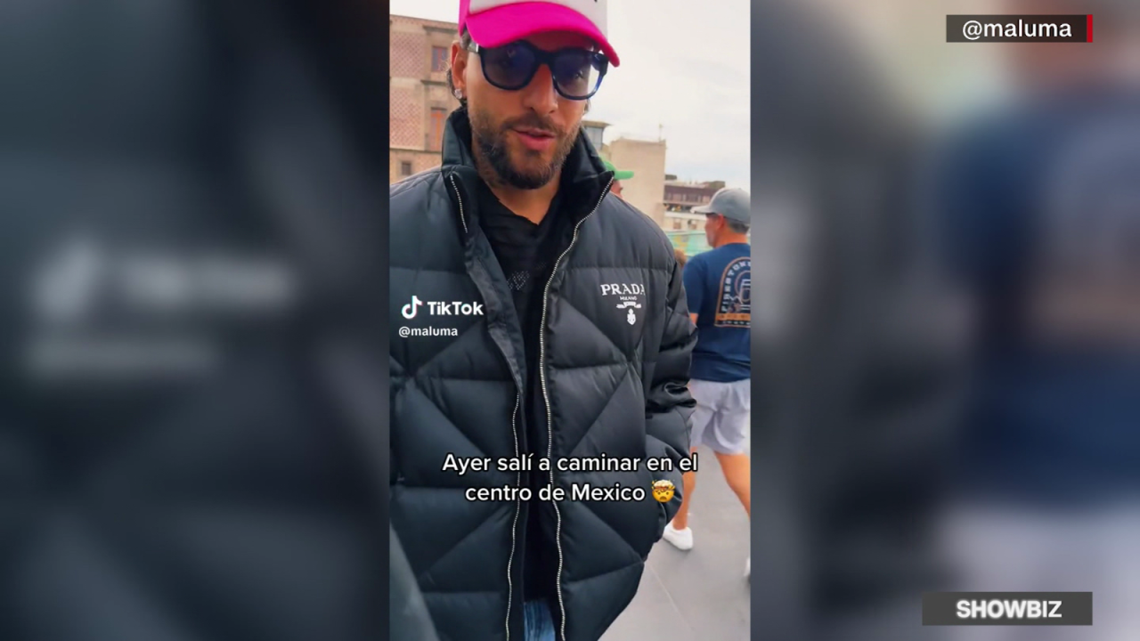 CNNE 1381634 - maluma, de paseo por mexico de incognito, logra que no lo reconozcan