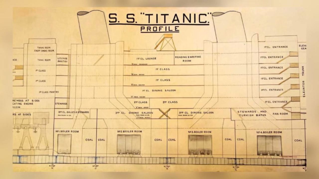 CNNE 1381684 - venden un plano original del hundimiento del titanic