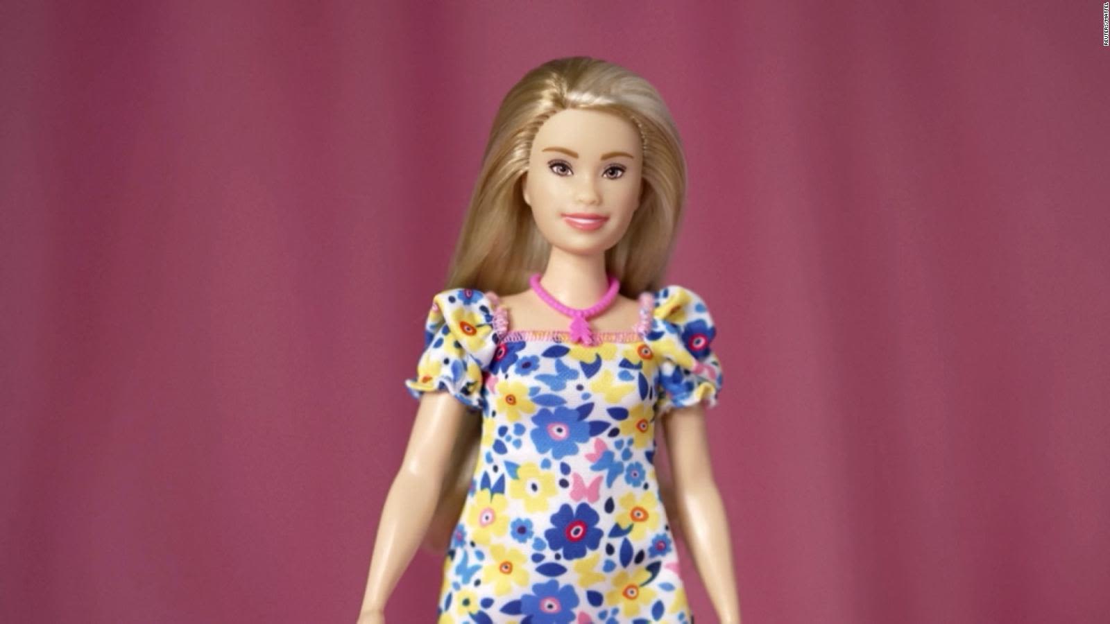 Esta es la primera muñeca Barbie que representa a una persona con síndrome  de Down