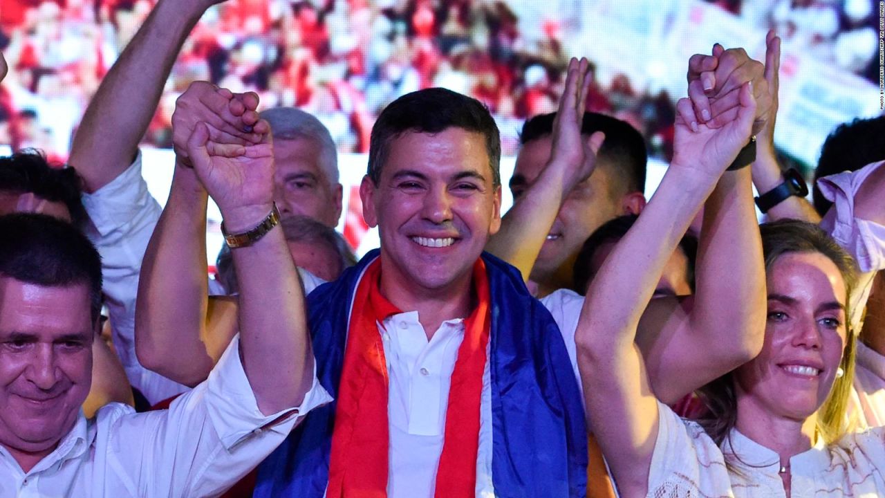 CNNE 1384988 - "convoco a la unidad"- santiago pena, presidente electo de paraguay