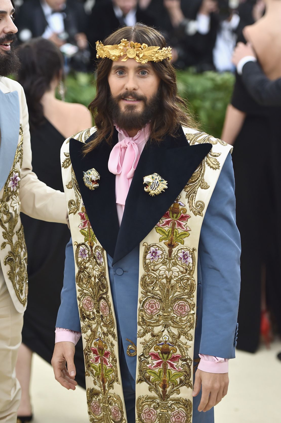 Jared Leto en la Met Gala de 2018.