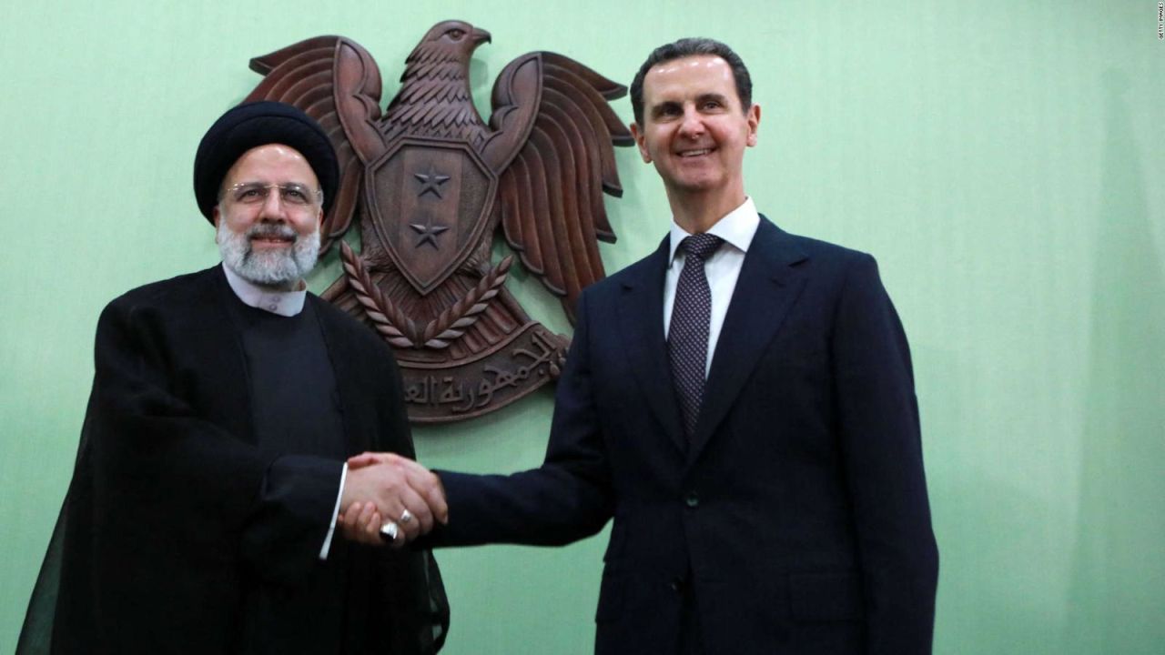Visita histórica a Damasco: el presidente de Irán visita a su homólogo de Siria