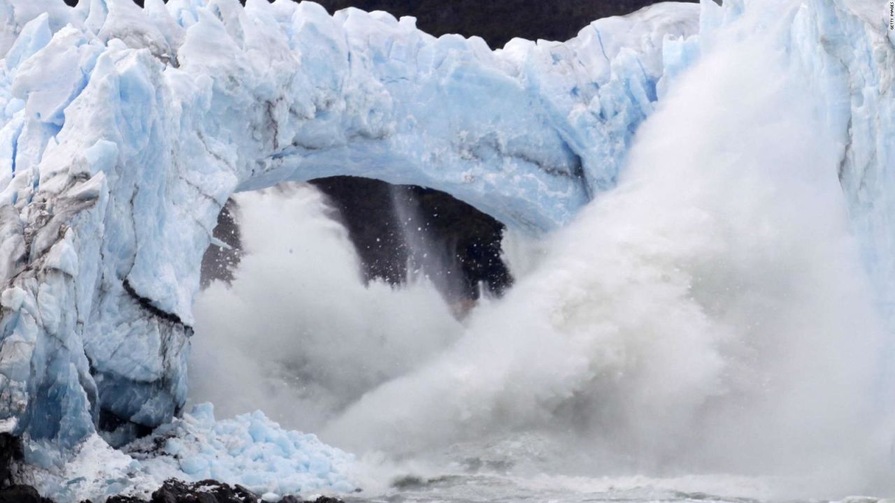 CNNE 1387806 - comienza a retroceder el glaciar mas grande de argentina