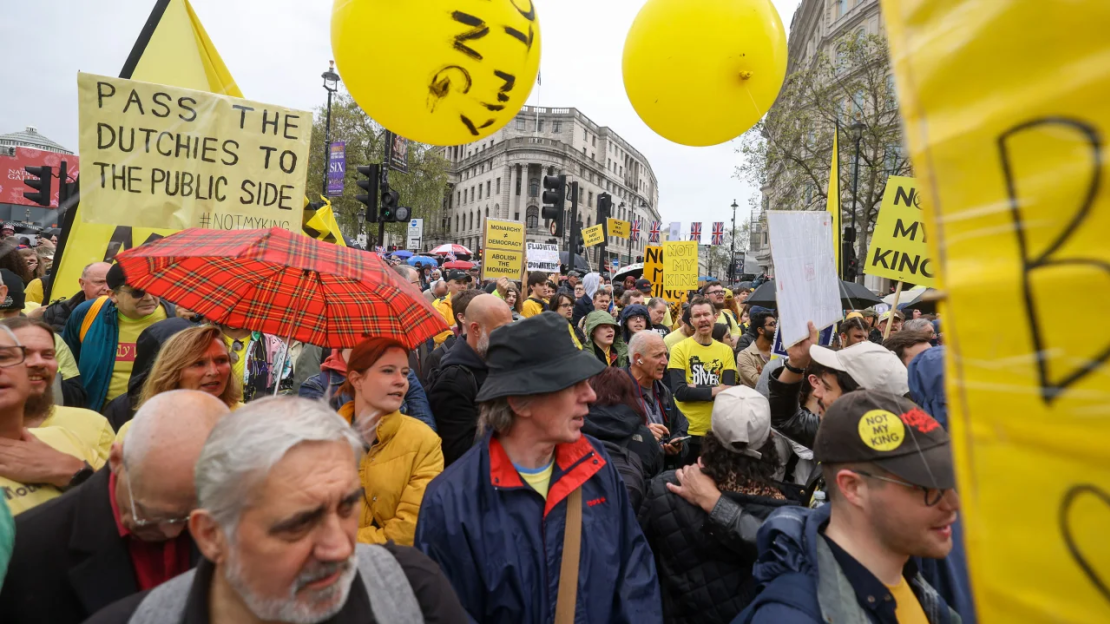 Los grupos antimonárquicos expresaron su preocupación por el trato dado a los manifestantes.