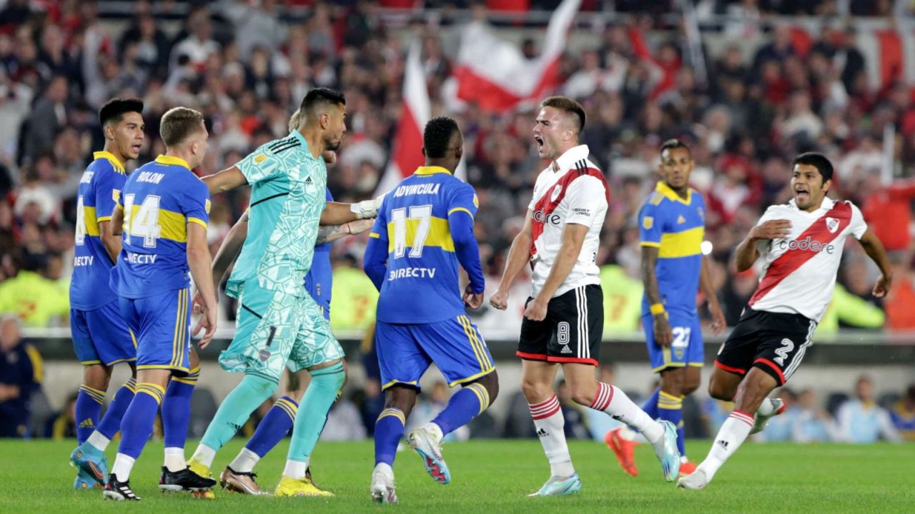 CNNE 1388375 - superclasico lleno de tension- asi vencio river a boca