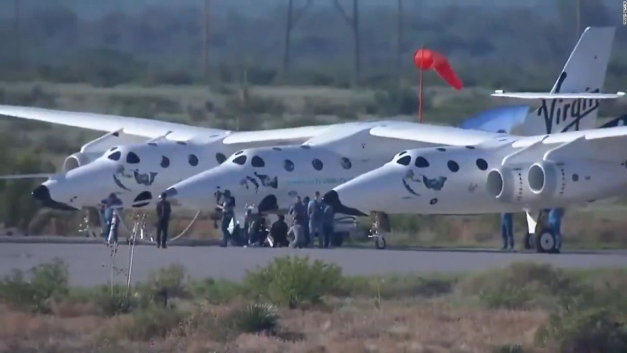 CNNE 1389199 - virgin galactic prepara su primer vuelo suborbital en casi dos anos