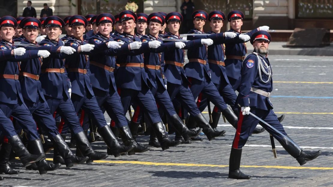 El desfile de este año fue un evento más reducido de lo habitual. Crédito: Colaborador/Getty Images