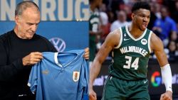 CNNE 1394146 - bielsa cito a una estrella de nba al ser presentado en uruguay