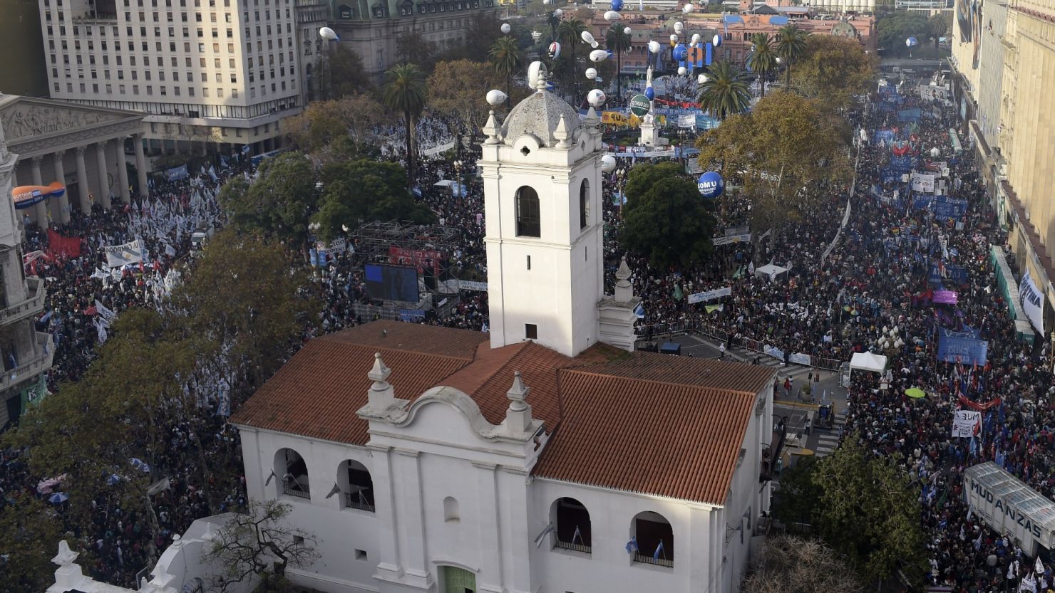 Celebración del 25 de may realizado en 2015, durante el 205° aniversario de la Revolución de Mayo.
