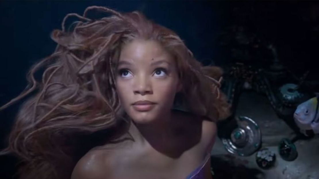 Halle Bailey en "La Sirenita" de Disney.