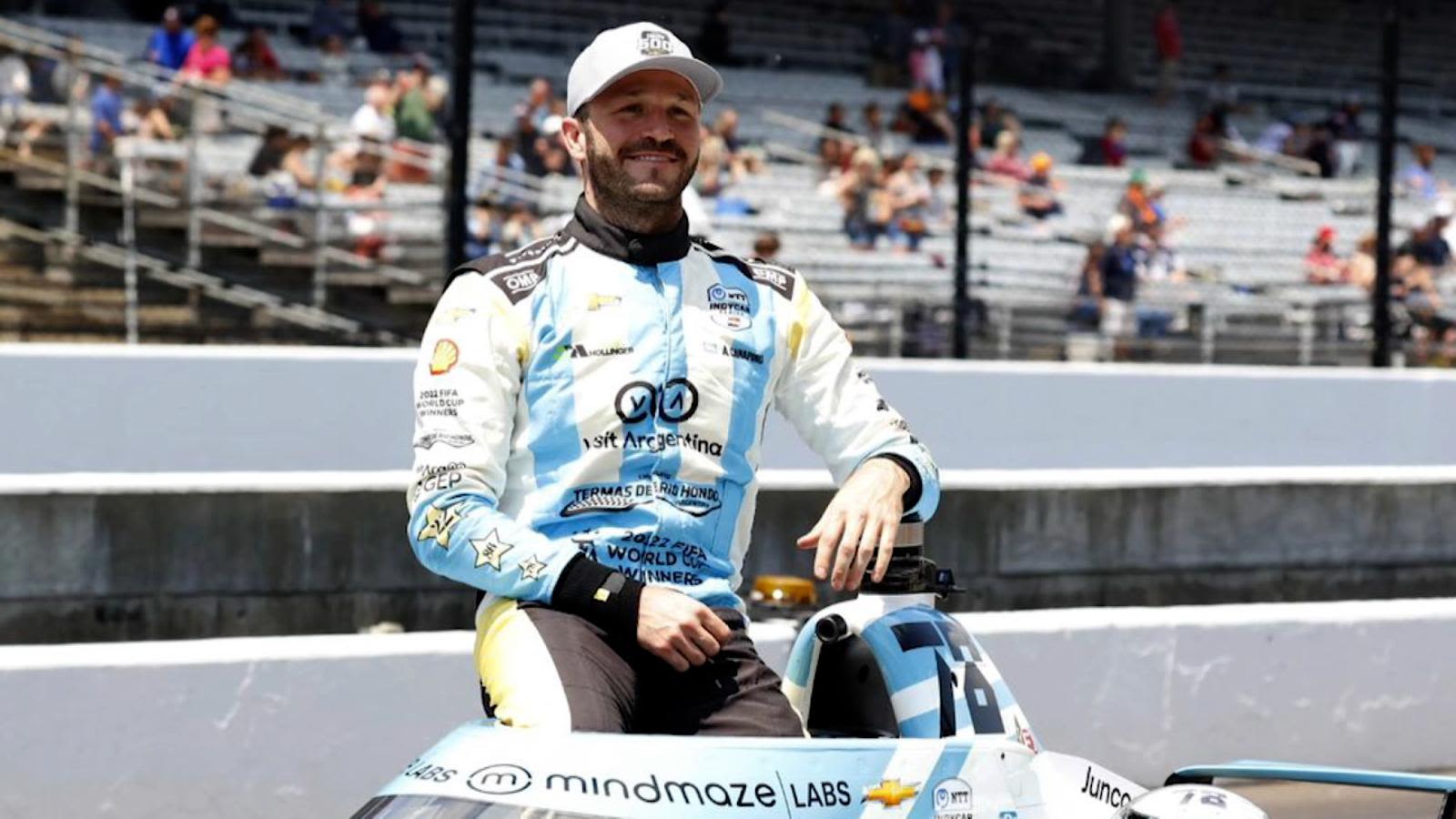 Un argentino hace historia: el piloto Agustín Canapino se prepara para la  carrera Indy 500